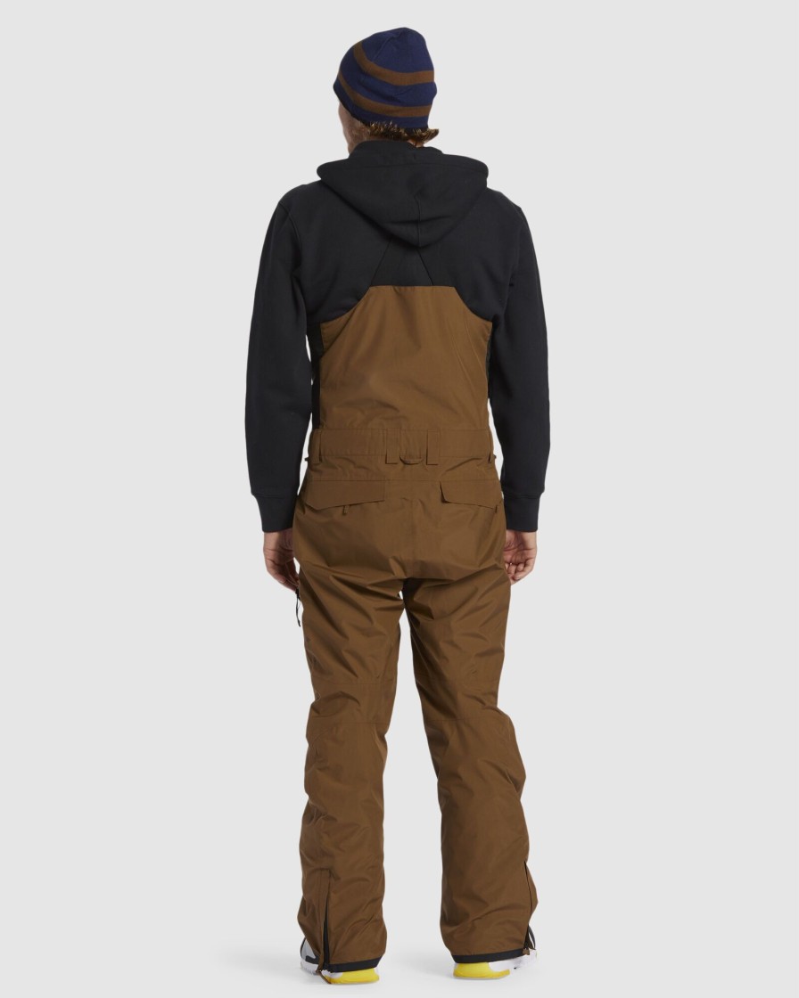 Men QUIKSILVER Pants | Mens Snyc Snow Technical Snow Bib Pants