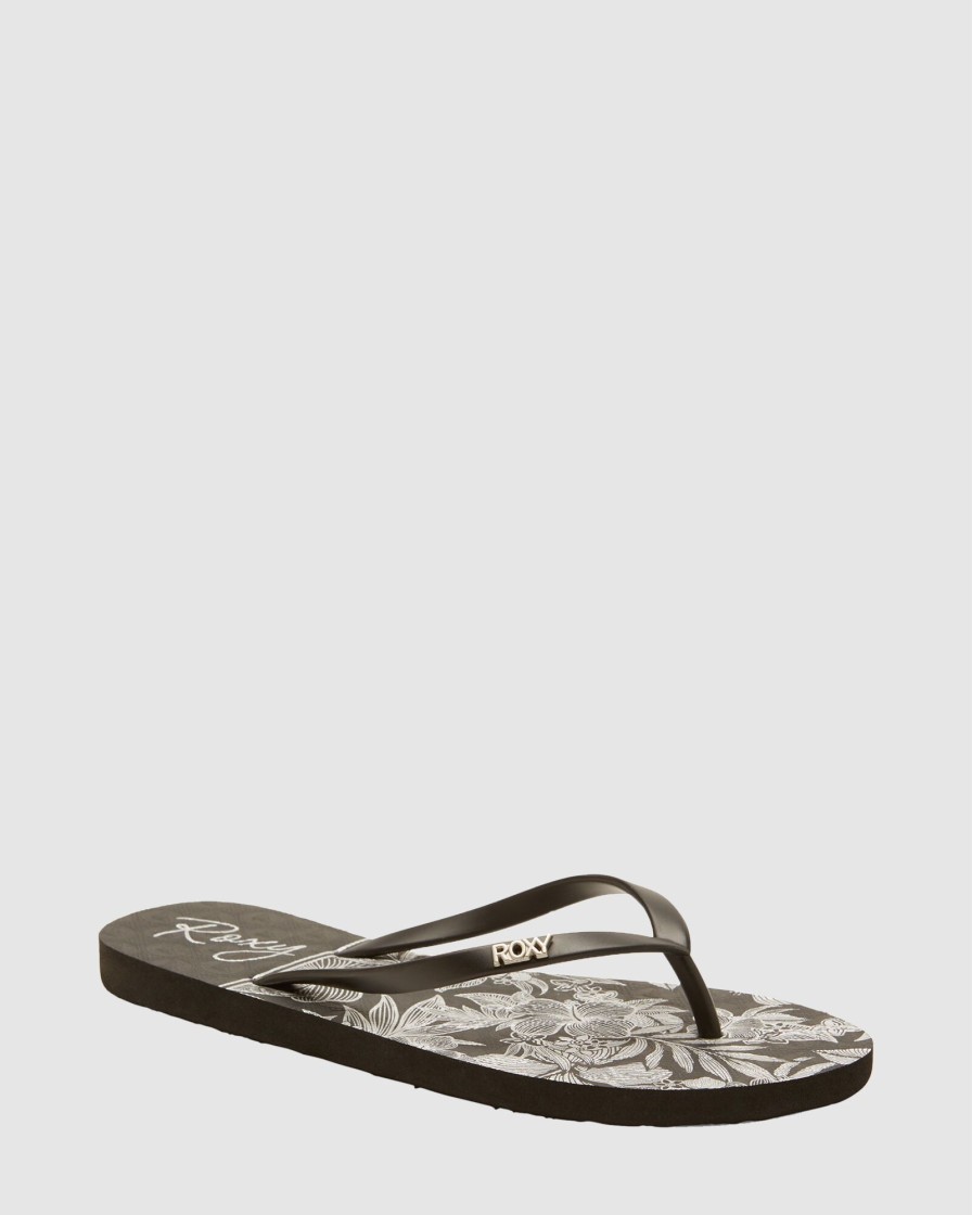 Women ROXY Thongs | Womens Viva Stamp Flip-Flops