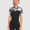 Women ROXY Wetsuits | Womens 2Mm Swell Series Short Sleeve Springsuit