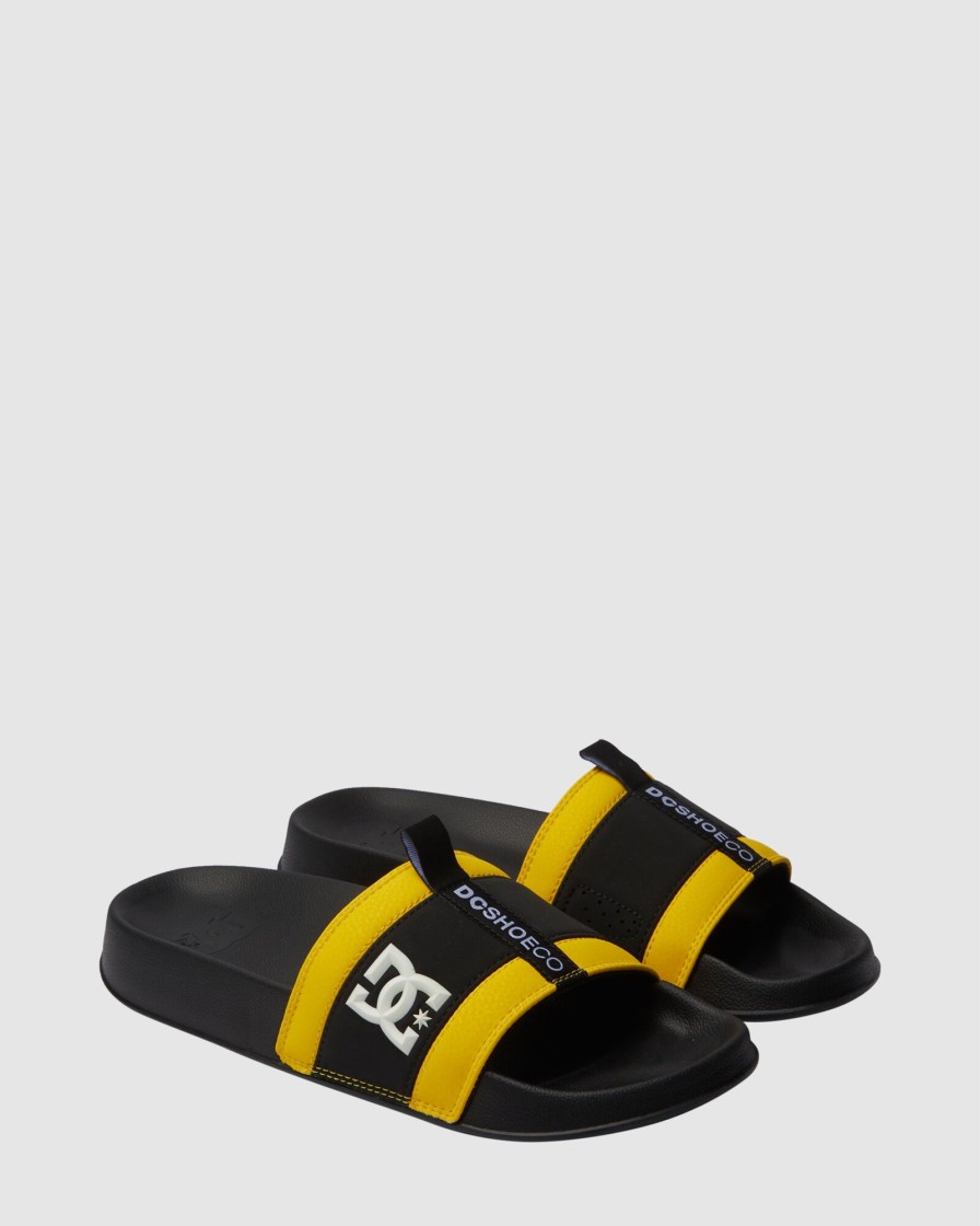 Men DC SHOES Slides | Men'S Lynx Slides