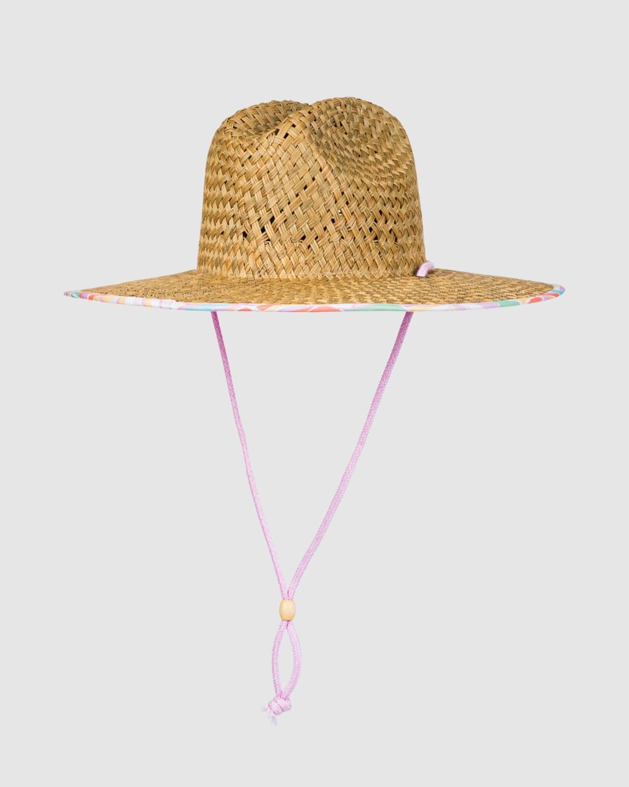 Youth ROXY Accessories | Girls Pina To My Colada Straw Sun Hat