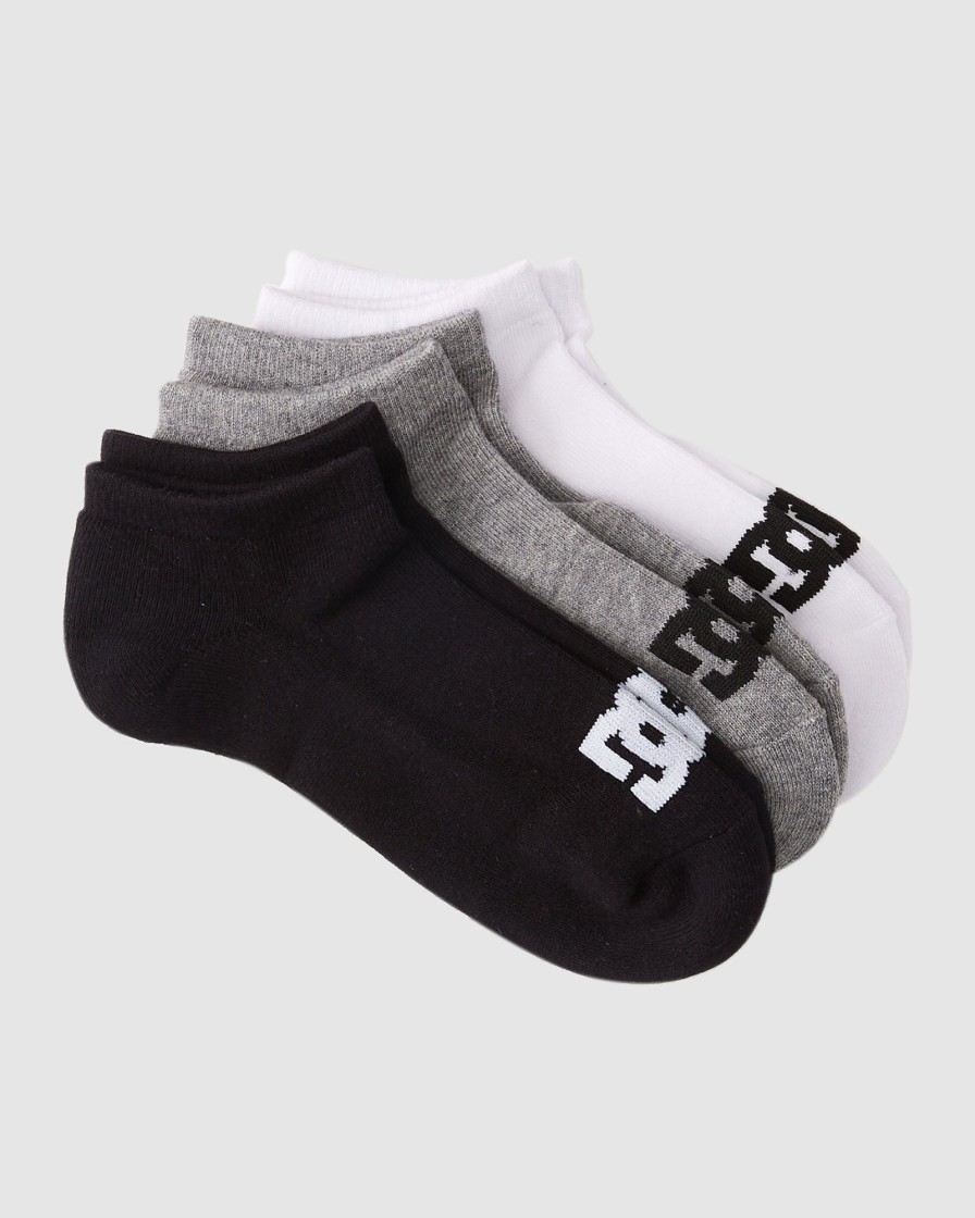 Youth DC SHOES Accessories | Spp Dc Ankle 3Pk Boy