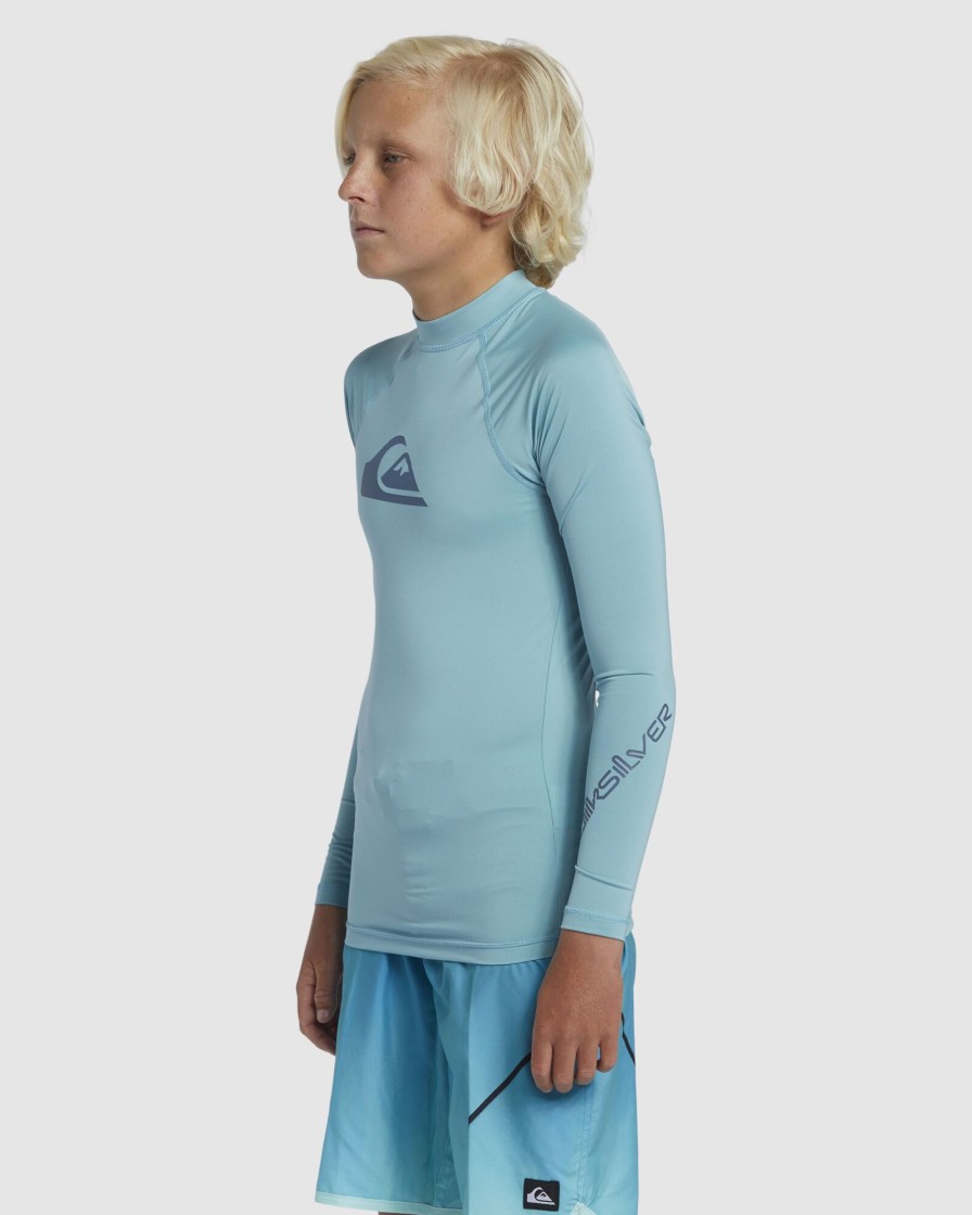 Youth QUIKSILVER Clothing | Boys 8-16 All Time Long Sleeve Upf 50 Rash Vest