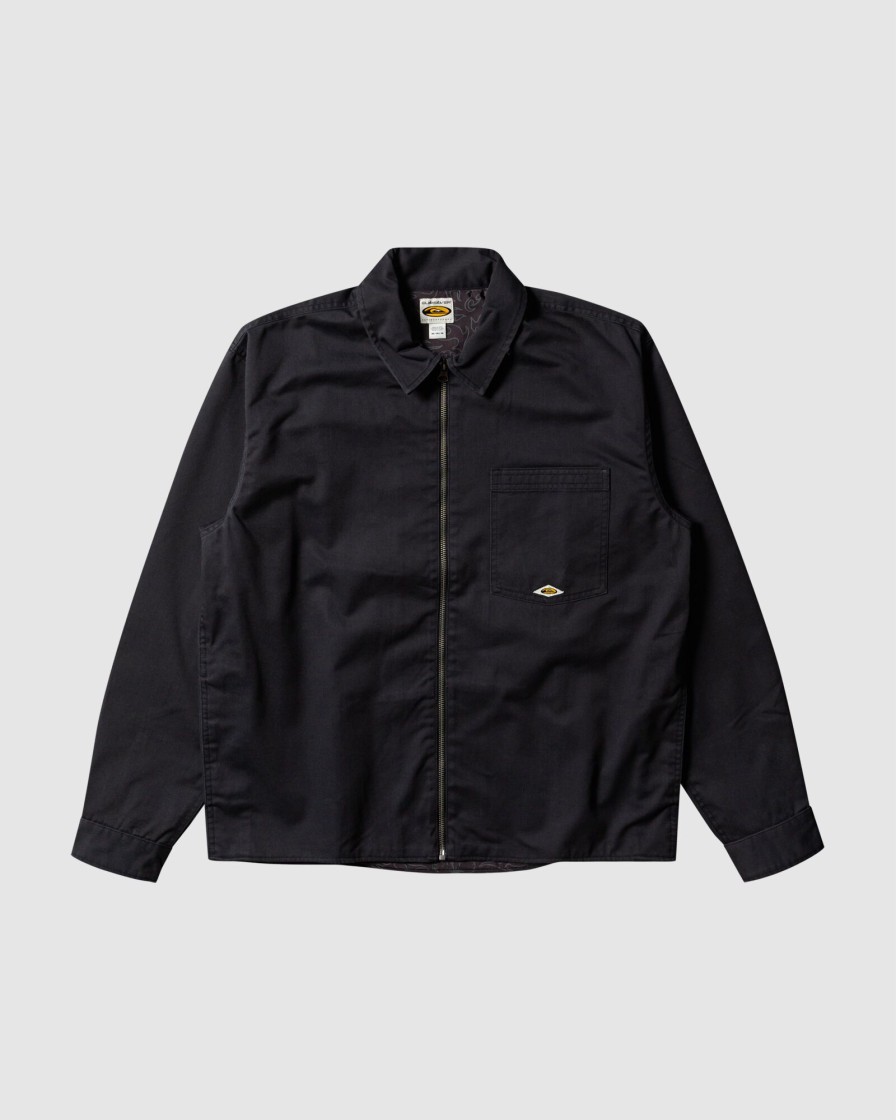 Men QUIKSILVER Jackets | Mens The Saturn Transeasonal Jacket