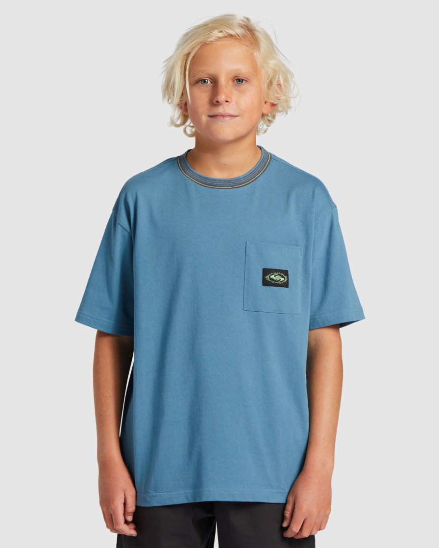 Youth QUIKSILVER Clothing | Boys 8-16 Radical Times Pocket T-Shirt