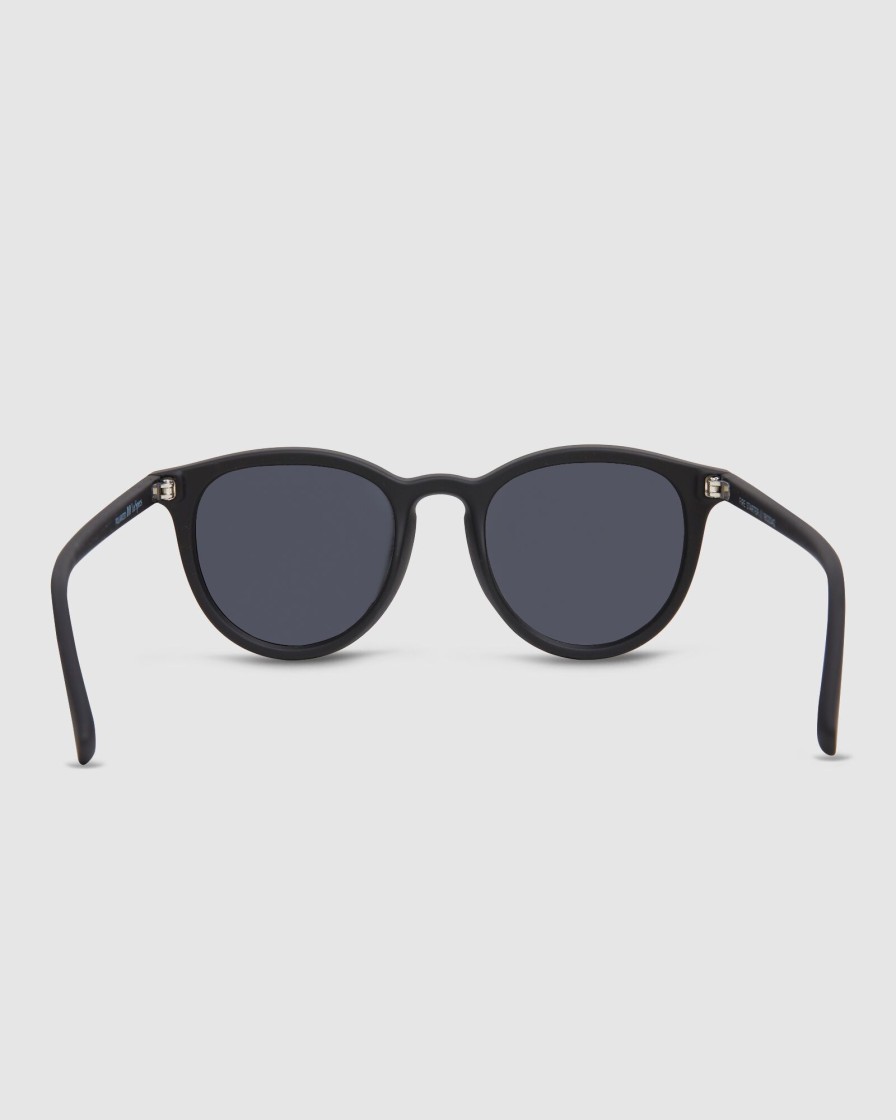 Men LE SPECS Sunglasses | Fire Starter Black Rubber Smo