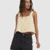 Women ROXY Tops | Womens Shimae Cropped Top